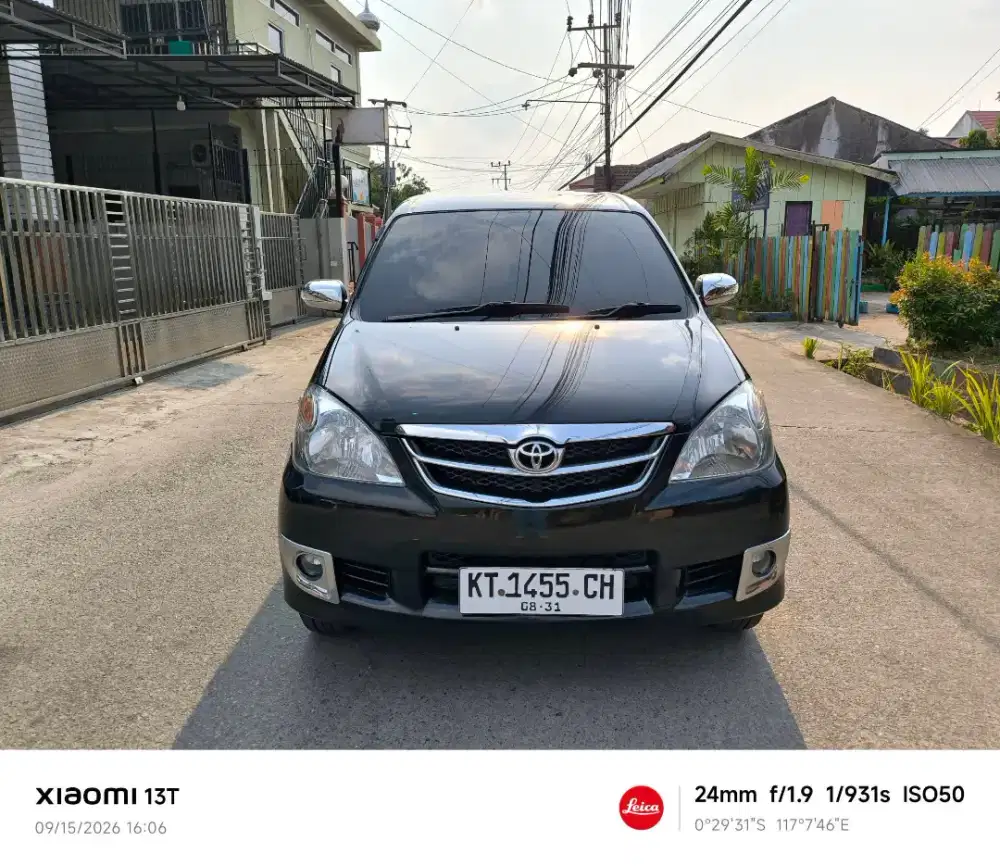 Toyota avanza G manual 2011 istimewa