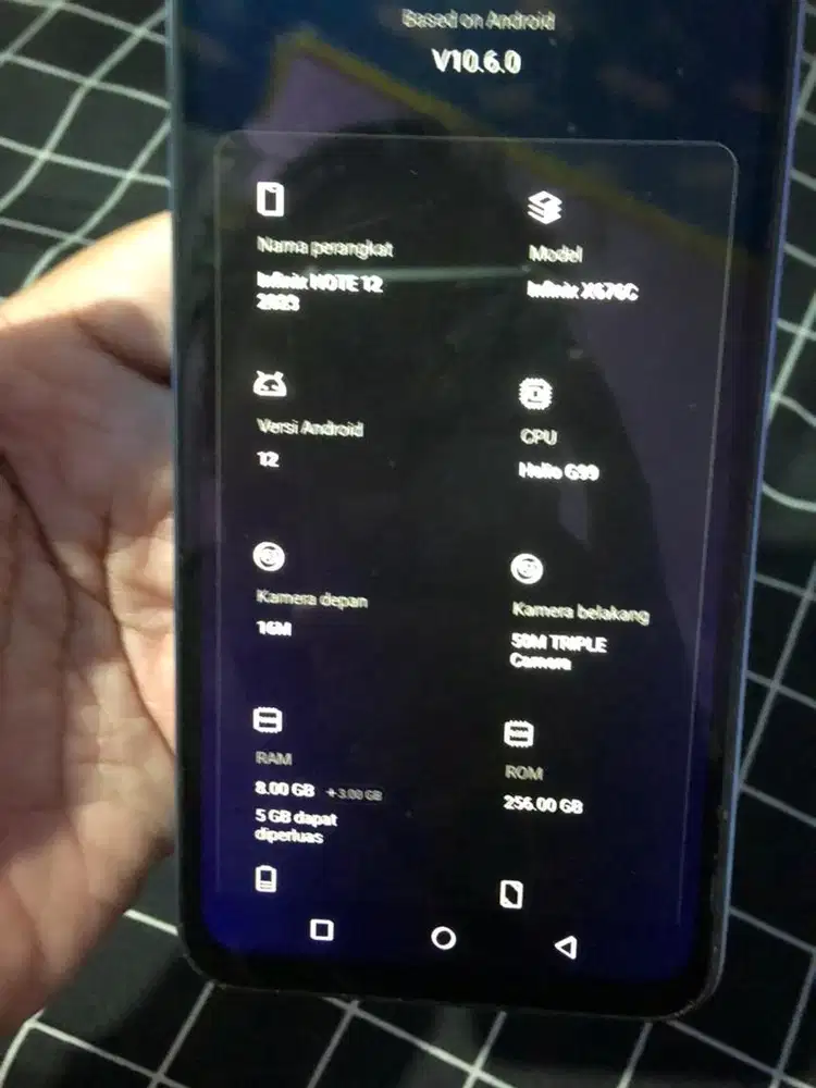Infinix note 12 2023 8/256