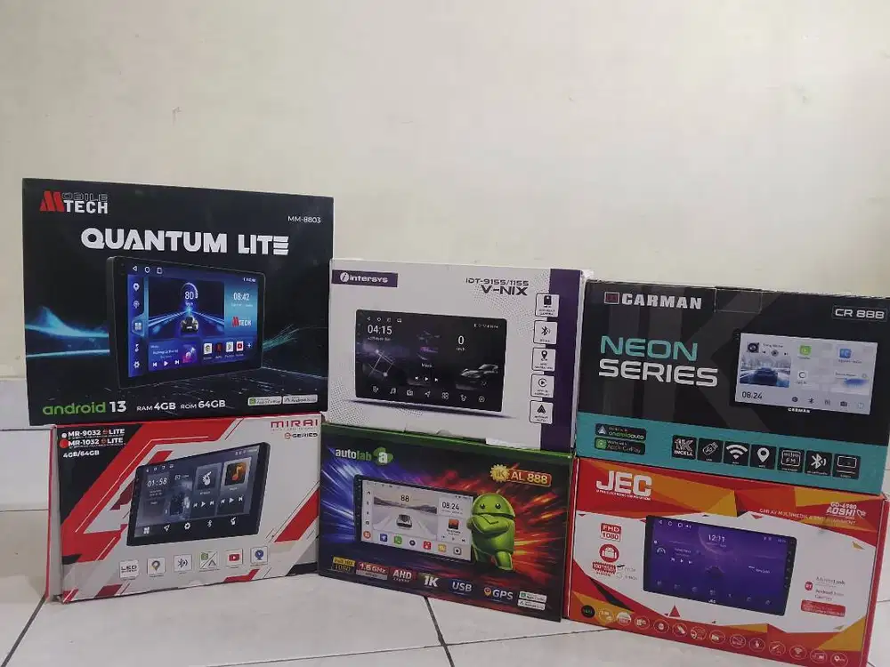 Barang dan jasa pasang Head unit android mobil ram 4/64