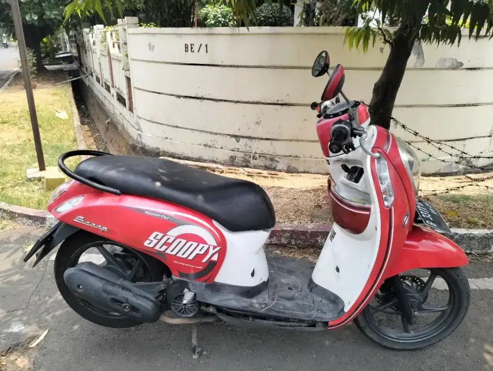 HONDA SCOOPY FI 2015 MOTOR BISA TUKER-TAMBAH GAN