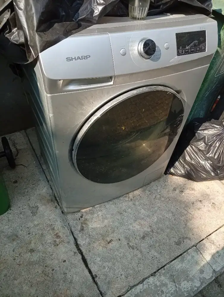 Mesin cuci sharp 1 tabung kapasitas 8.5 kg normal