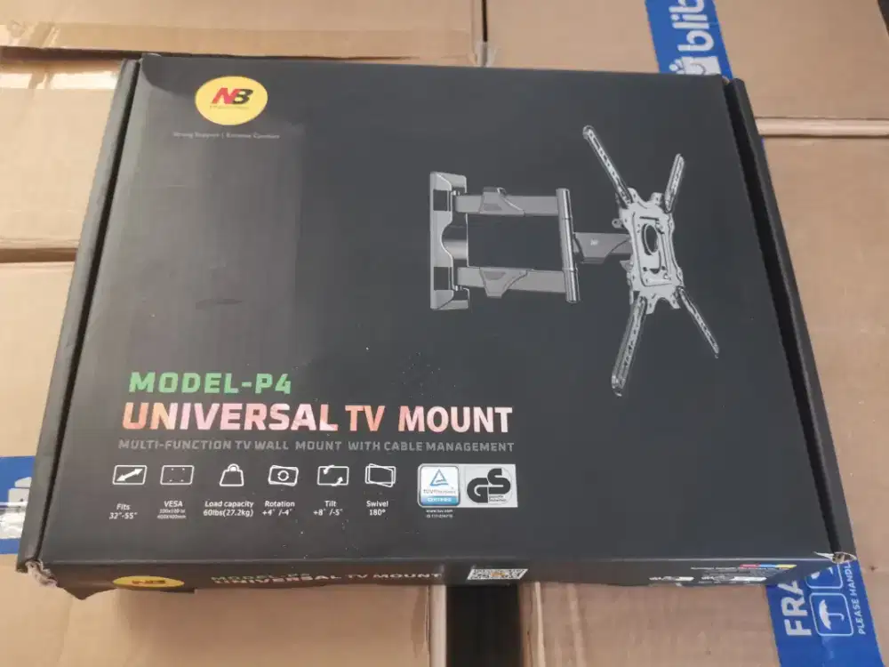Bracket TV Model Flip Merk NB