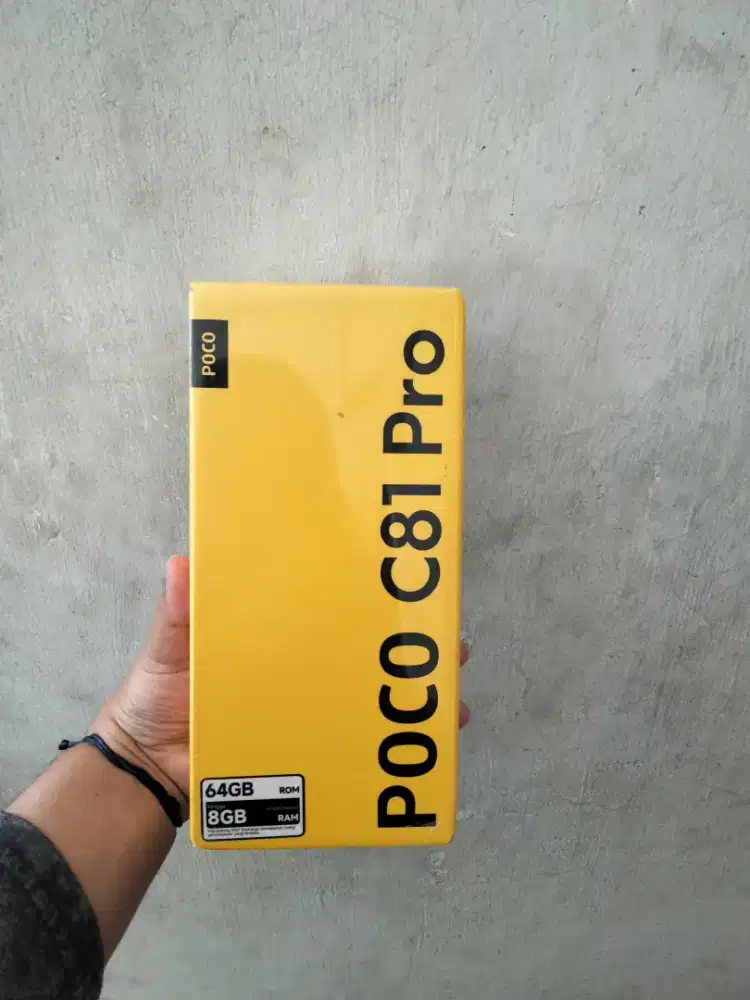 Poco C81pro 4/64 resmi garansi MI