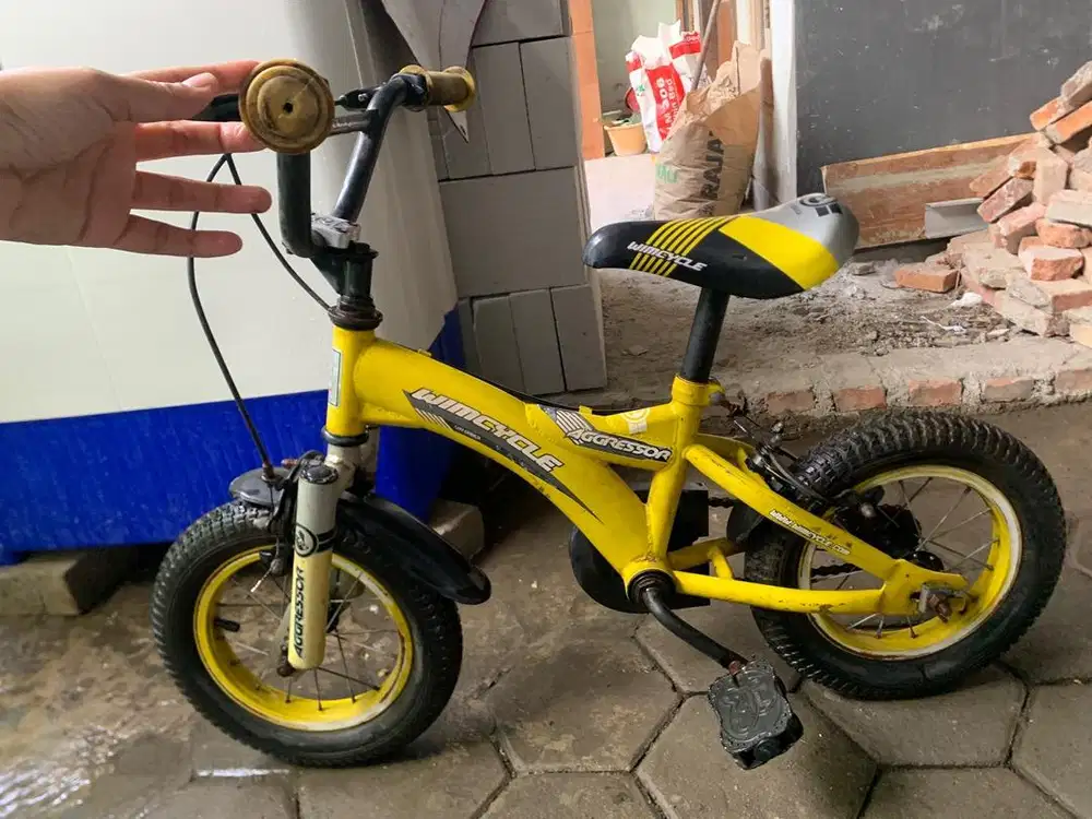 dijual sepeda anak (siap pakai)