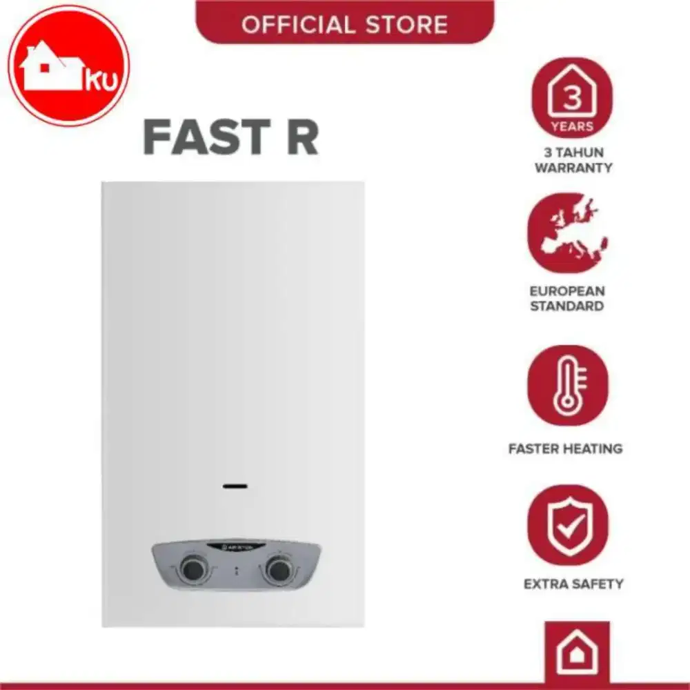 Ariston Gas Water Heater Fast R 5L