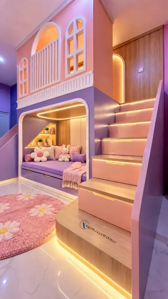 Custom Dipan Kamar Anak Interior