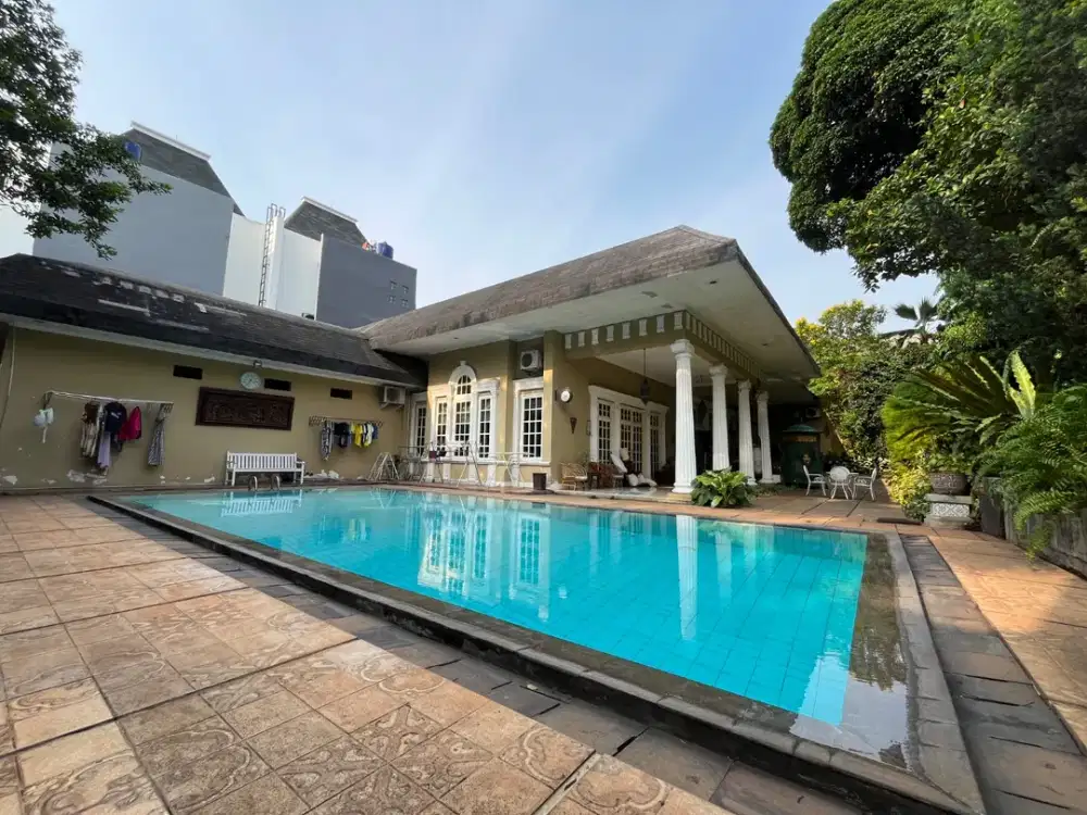 JUAL RUMAH MEWAH HARGA MIRING PRIVATE POOL LUAS PANCORAN JAKARTA SELATAN