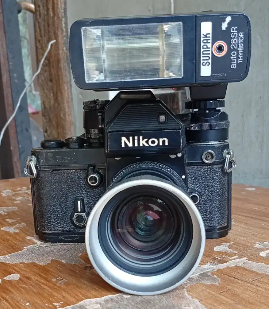 Flash coupler atau hot shoe buat kamera analog NIKON F2 dll