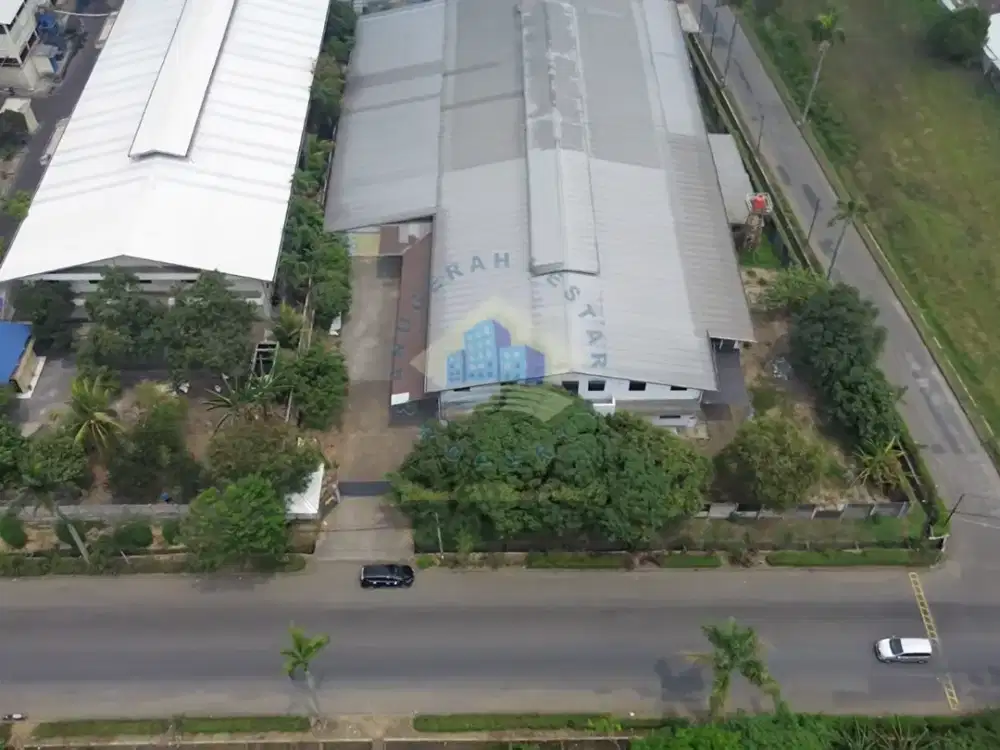Pabrik di kawasan Industri Cikupa Mas, Tangerang - Banten