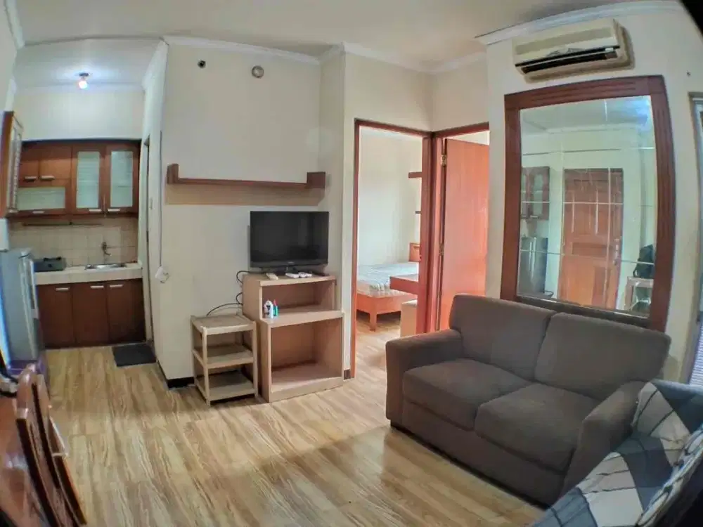 Sewa 2 kamar apartemen gading mediterania residences kelapa gading jakarta utara furnish termurah 36 juta