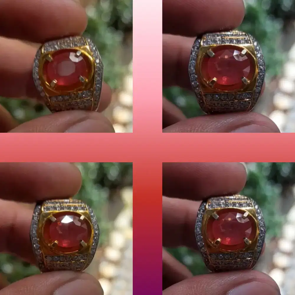 Natural Orange Sapphire