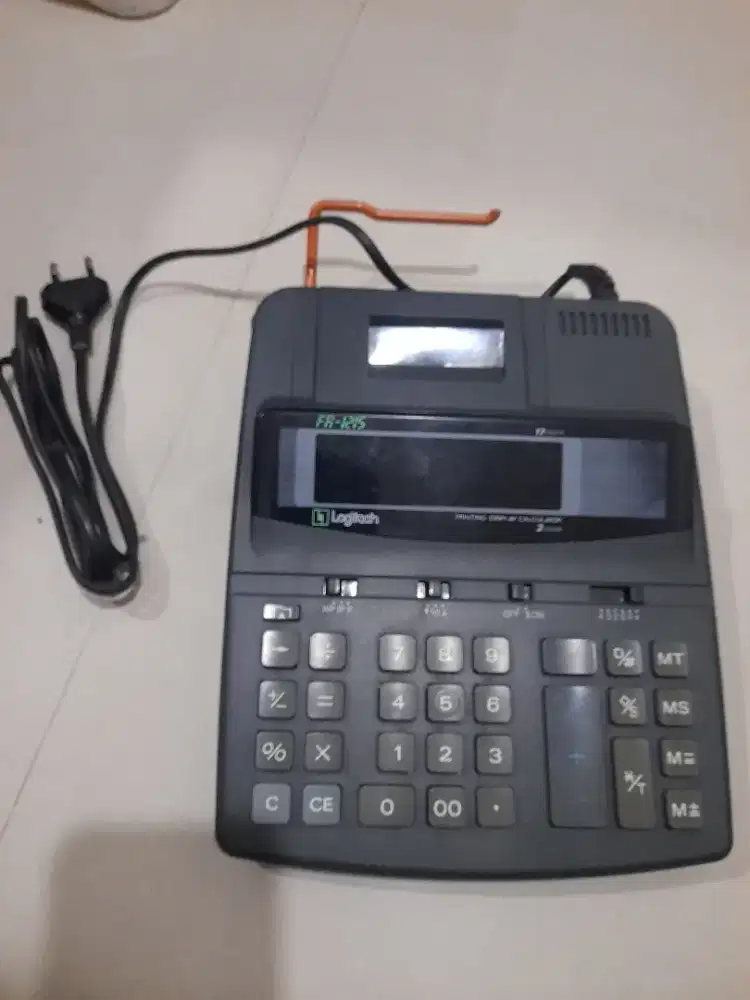 Kalkulator printing merk logitech