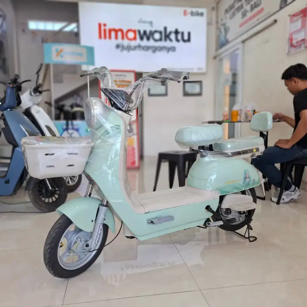 Sepeda listrik pasifik murah bisa cod gratis ongkir