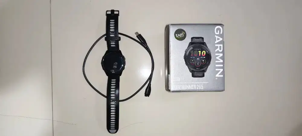 Garmin FR 265 46mm Black Music Edition