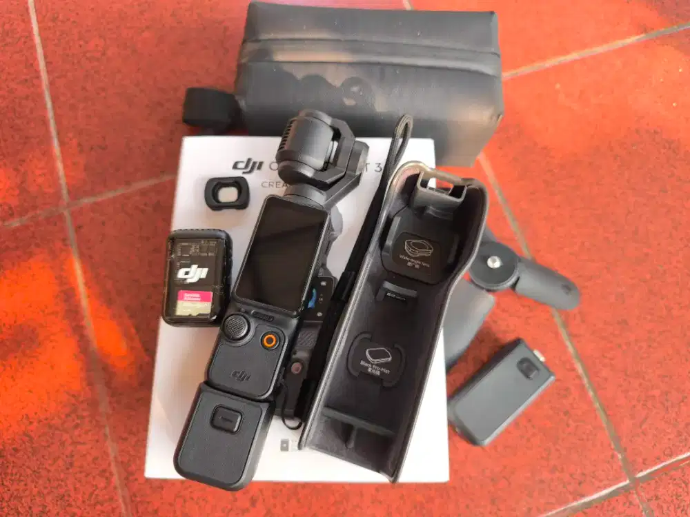 Dji Pocket 3 Creator Combo Full Sett Mint Condition