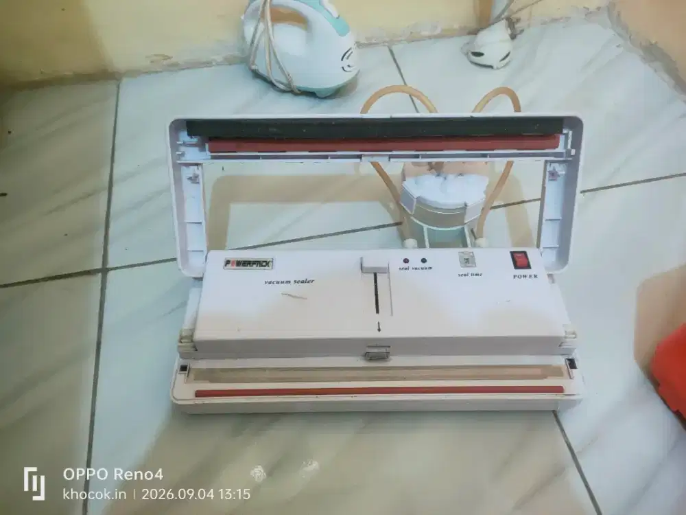 Vacuum Sealer Powerpack Bekas Normal - Mesin Vakum Makanan UMKM