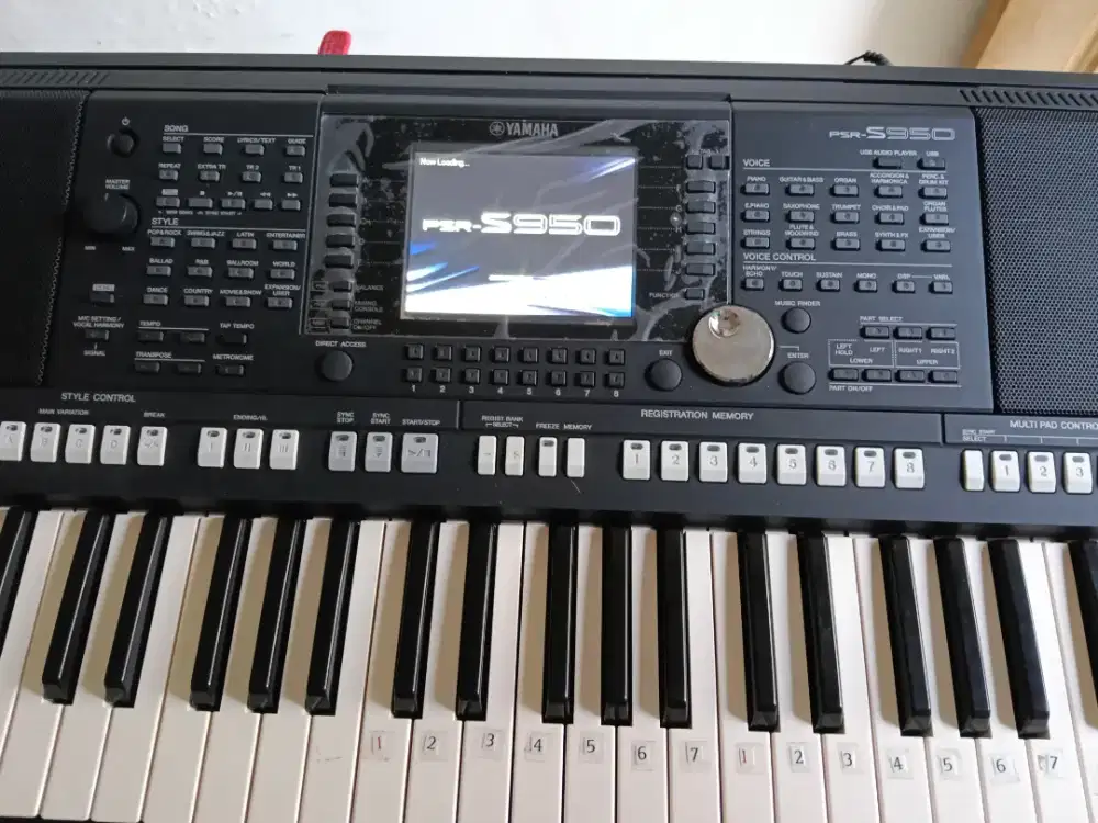 DIJUAL: Keyboard Yamaha PSR-S950 – Mulus Like New!