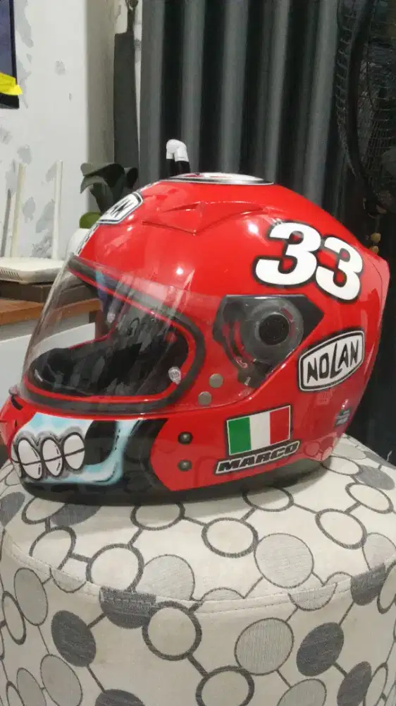 Helm Nolan N605 Marco Melandri Teeth Limitid Edition