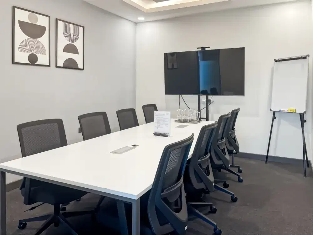 Ruang kantor terbuka dengan layanan lengkap untuk Anda dan tim di Regus Menara Sunlife