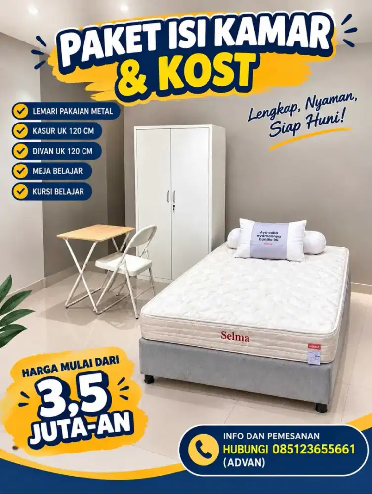 Paket Isi Kosan atau Kamar