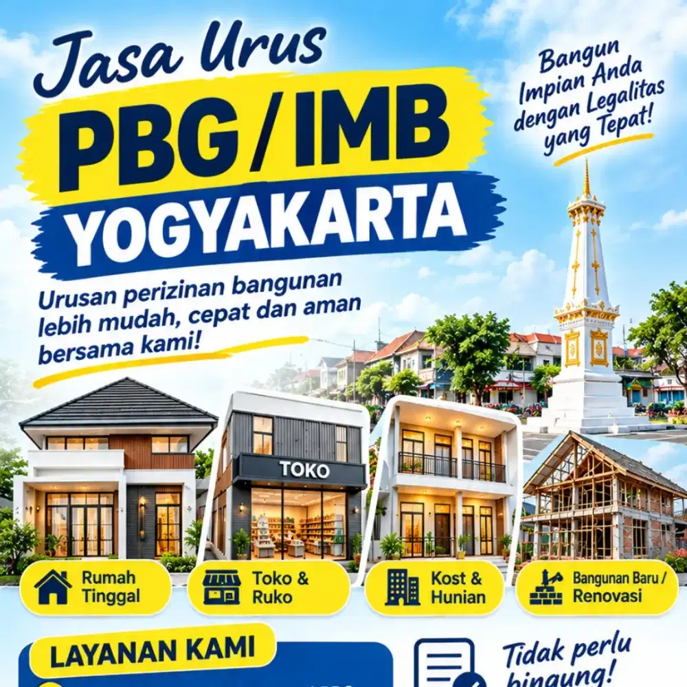 JASA URUS PBG/IMB YOGYAKARTA
