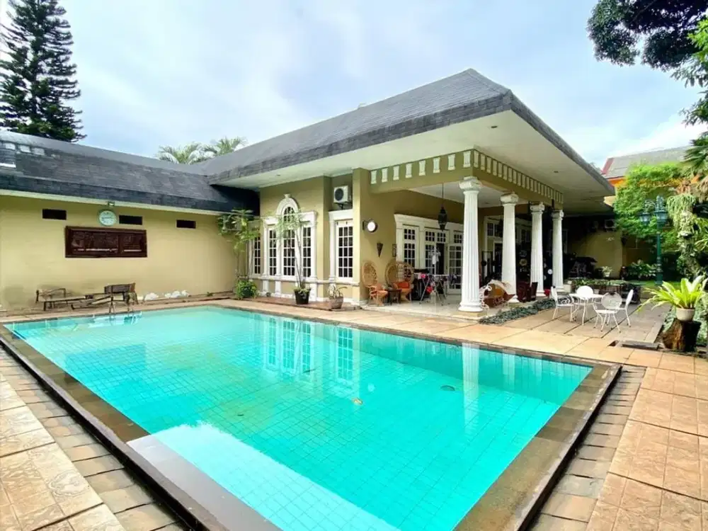 JUAL RUMAH MEWAH PRIVATE POOL LUAS PANCORAN JAKARTA SELATAN