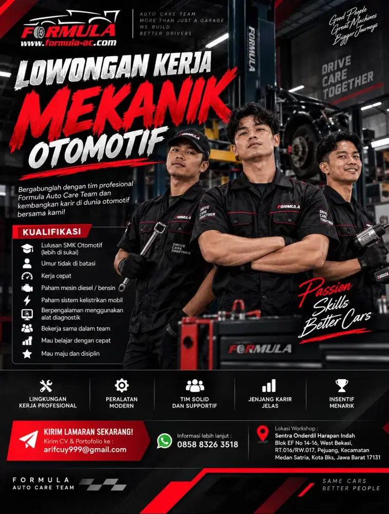 Dibutuhkan segera