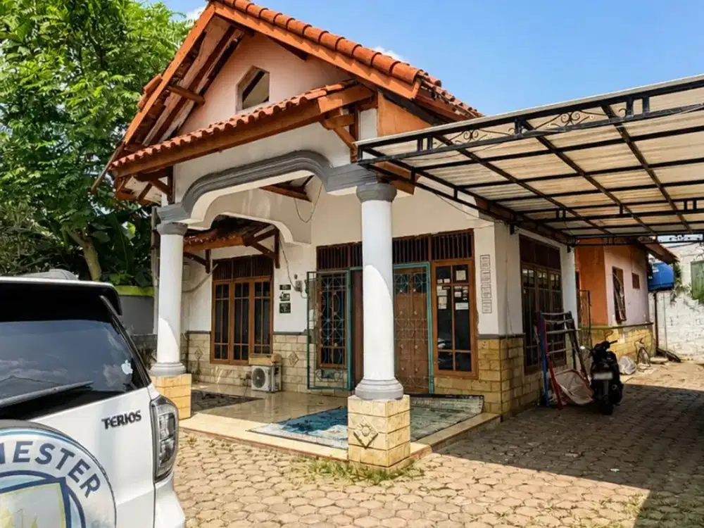 ASET TANAH & BANGUNAN INI AKAN DILELANG | Hunian Luas di Pasir Putih, Depok - KESEMPATAN LANGKA! LAHAN LUAS MULTIFUNGSI!