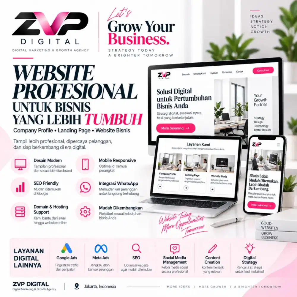 Jasa Pembuatan Website Profesional UMKM & Bisnis