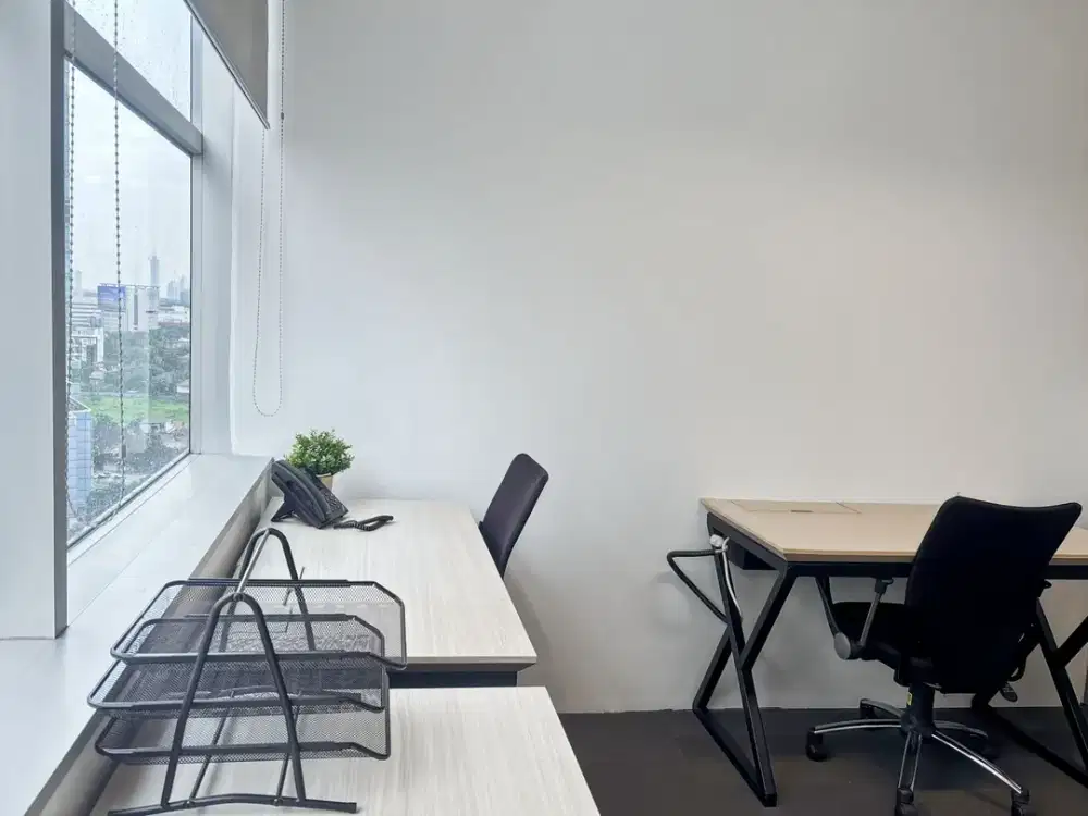 Ruang kantor pribadi sesuai kebutuhan unik bisnis Anda di HQ Menara Caraka