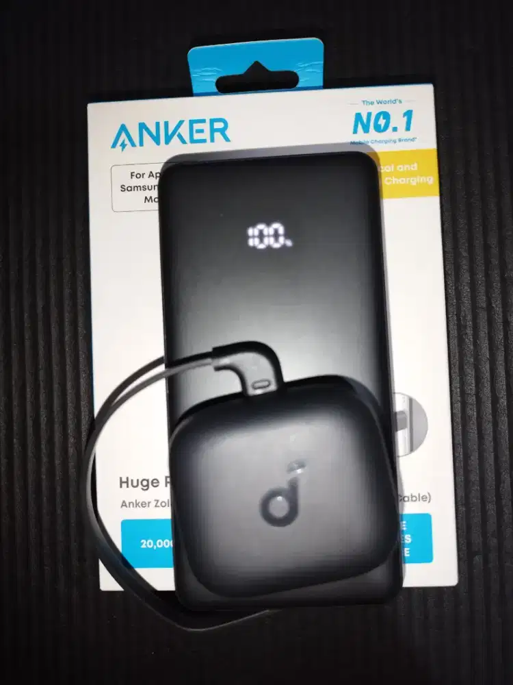 Power Bank Anker 20.000MAH 22,5W CCC No.1 di Dunia