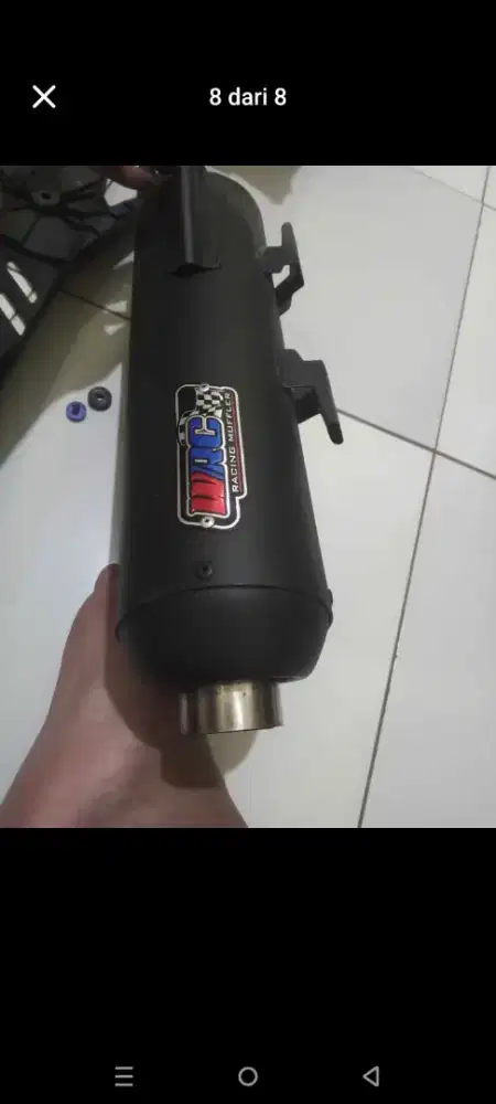 Knalpot Merk WRC