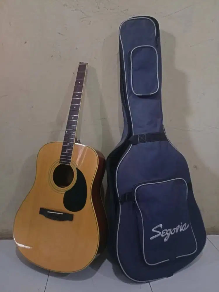 Gitar Akustik Segovia D-07 GN Original (Bahan Servis / Body Mulus)