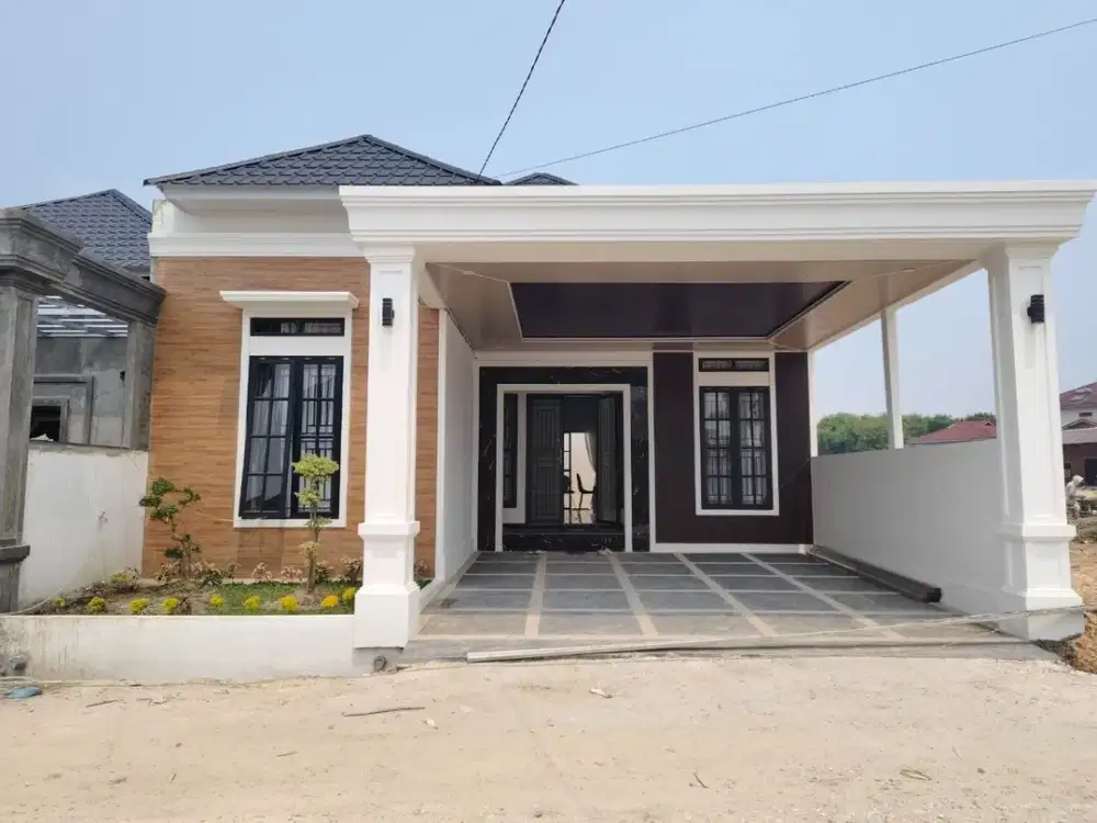 RUMAH CLUSTER BARU, SEMI FURNISHED DAN SIAP HUNI LOKASI DEKAT BADNARA JL TENGKU BEY, SIMPANG TIGA PEKANBARU