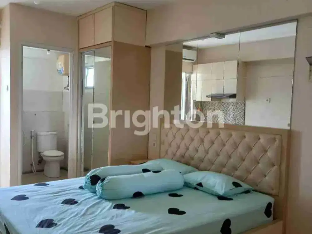 Educity Princeton type studio full furnish NEW 95% dekat ITS, WM, Pakuwon City Mall