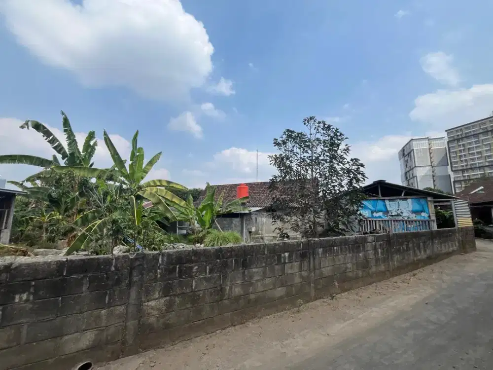 Dekat UGM & Ringroad, Tanah Lempongsari Belakang Alana Hotel Palagan Jogja