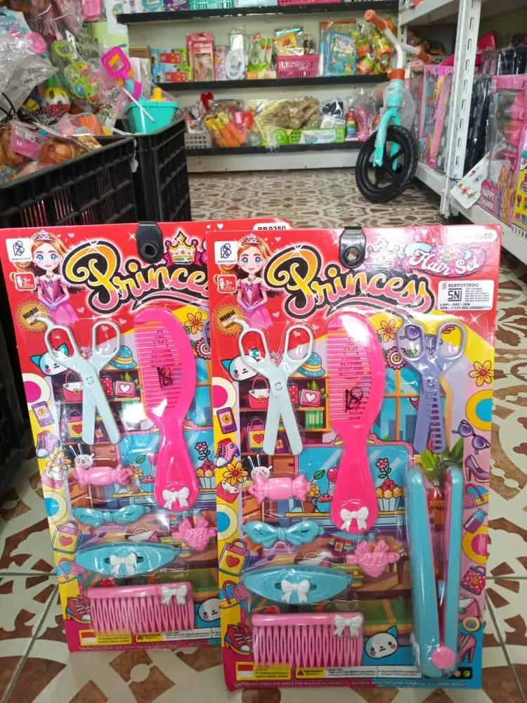 mainan anak alat salon set