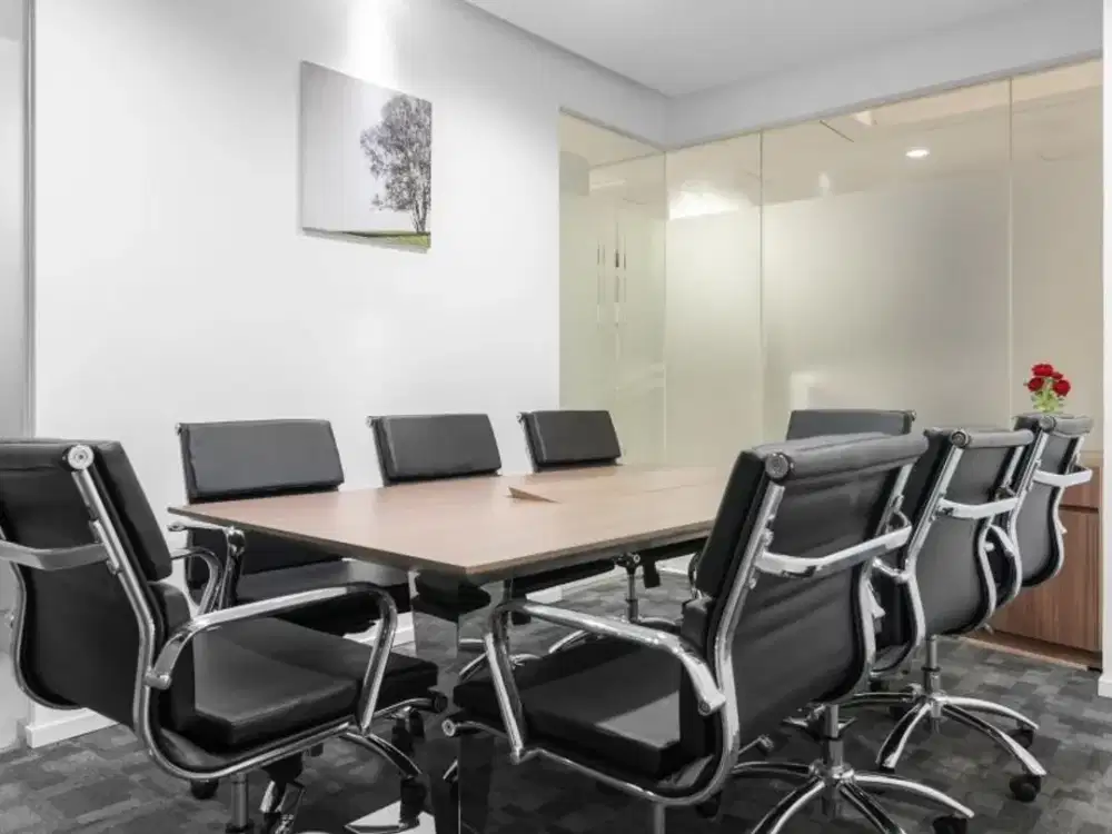 Ruang kantor terbuka untuk 10 orang di Regus Scientia Business Park