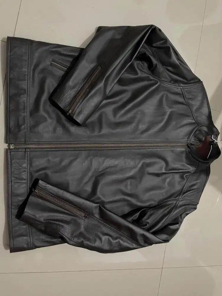 Jaket kulit asli size XL