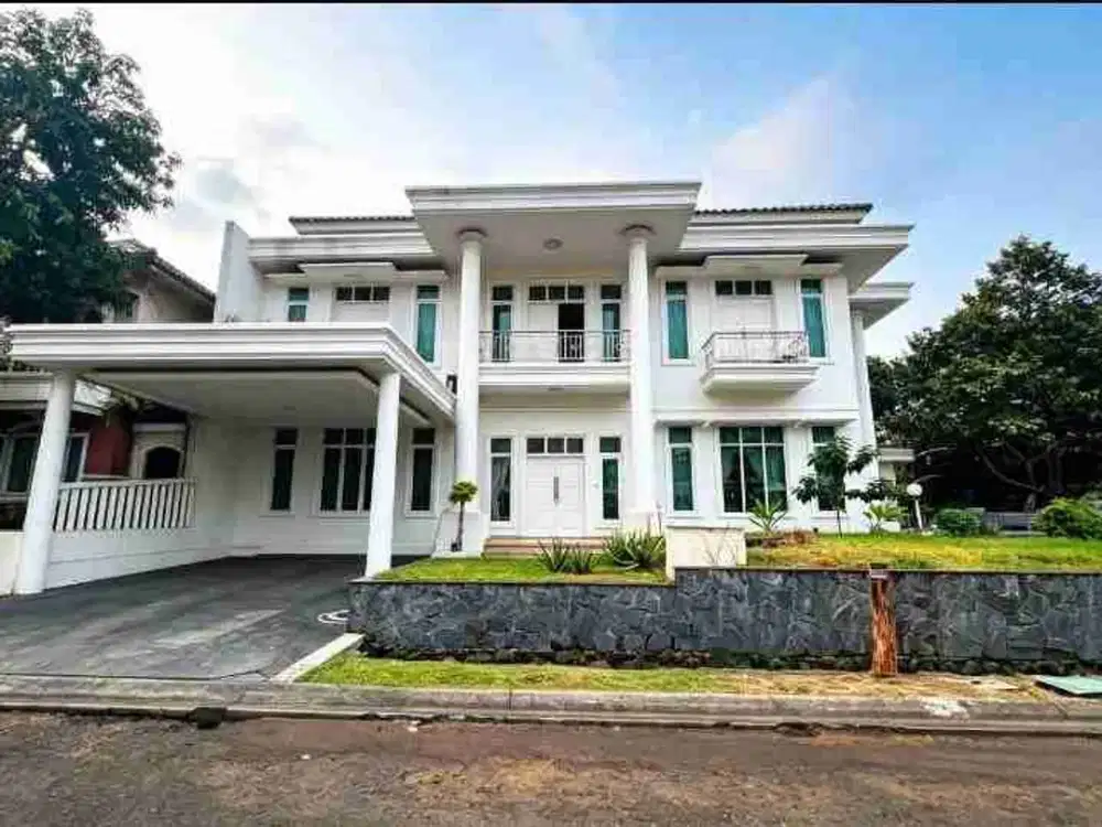 Rumah Mewah Telaga Golf Sawangan Depok Full Furnished Posisi Hoek LT 480m² LB 448m² SHM