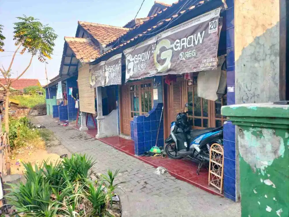 jual kontrakan 5 pintu dan 1 rumah surat SHM deket pasar dan stasiun
