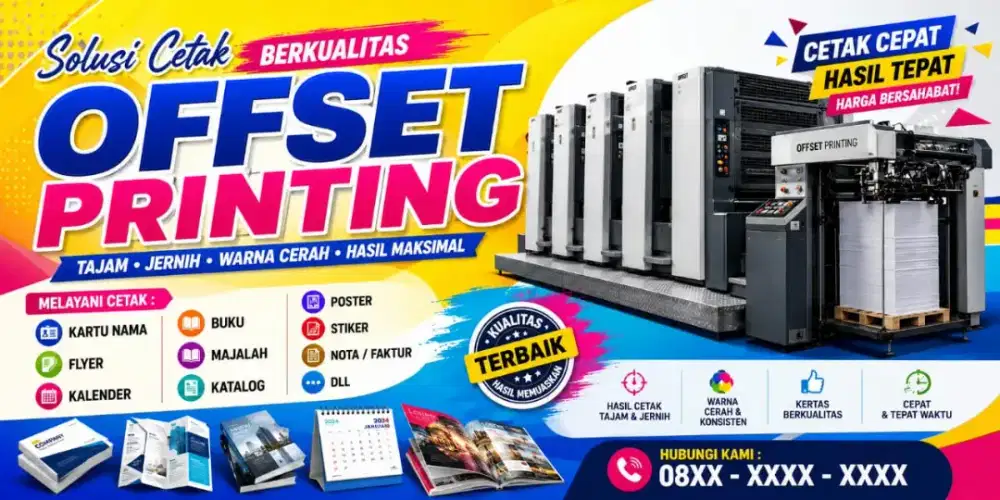 Percetakan & offset printing
