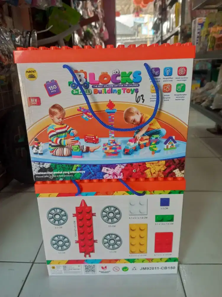 Mainan Anak Block Isi 150pcs