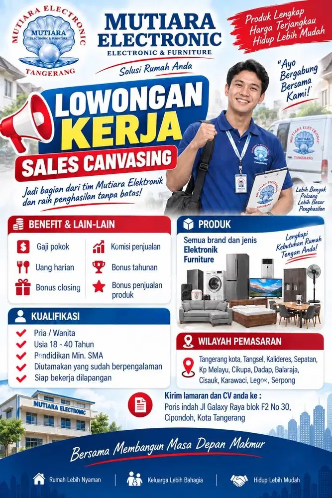 Dibuka Lowongan Kerja