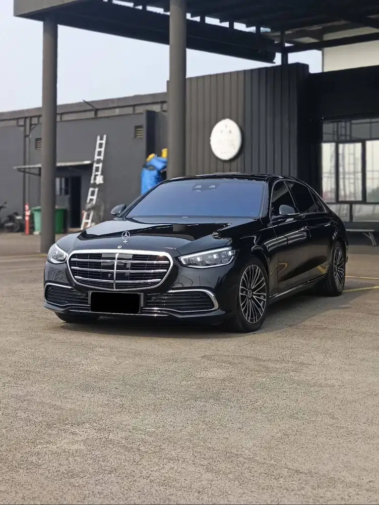 MERCEDES BENZ S450L PRESIDENT ATPM 2024 BLACK ON COGNAC