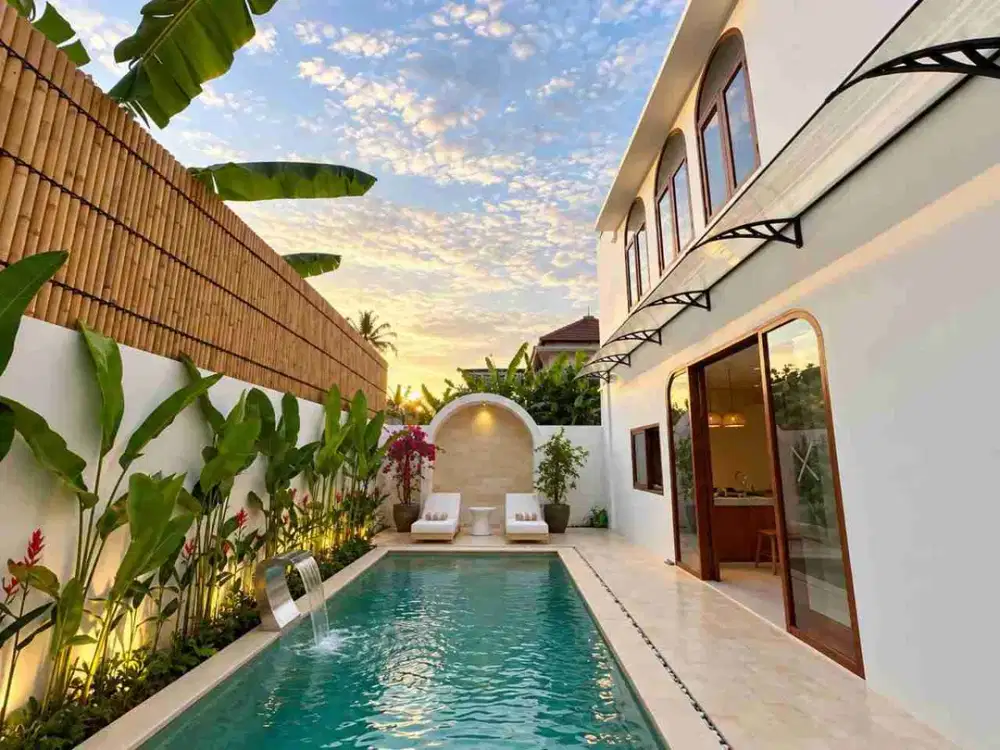 di jual villa modern lantai 2 di jimbaran