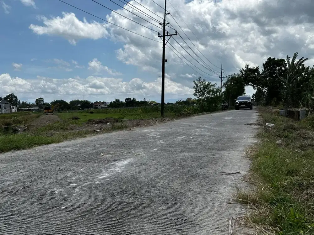 Tanah Godean Area Ringroad Barat Belakang Sekolah Al-Azhar