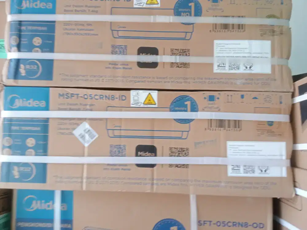 Ac baru 1/2pk midea