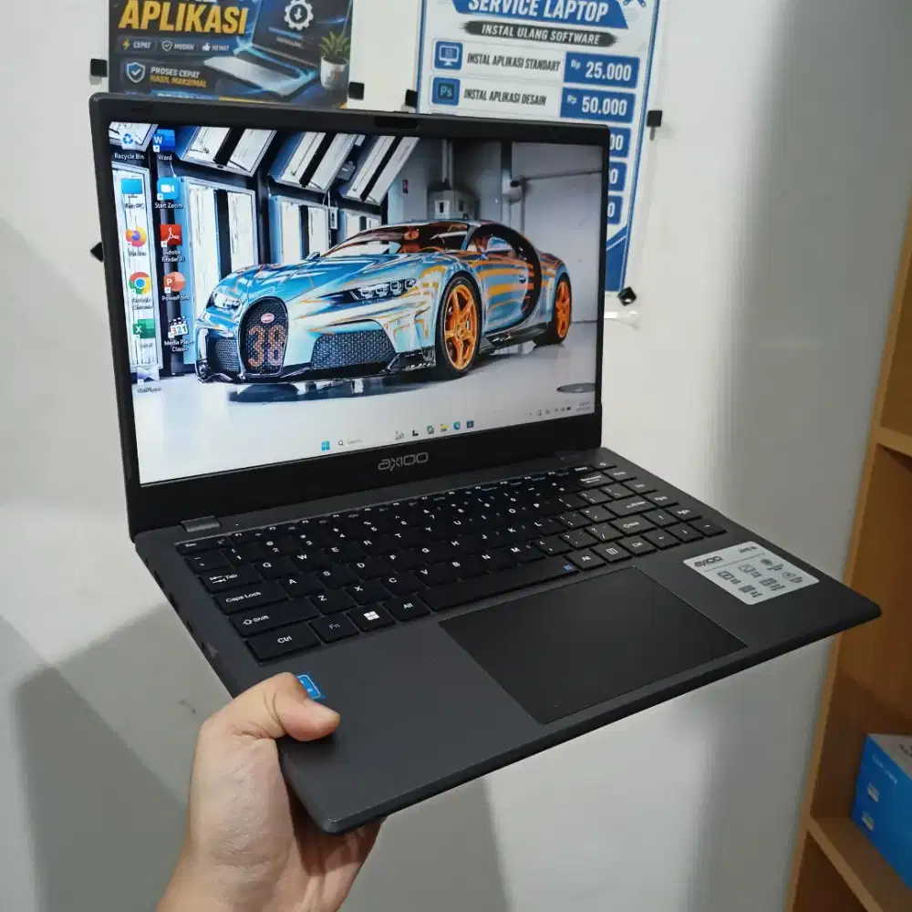 Laptop bekas Axioo Hype 10 Ram 8 GB, Intel Celeron N4020