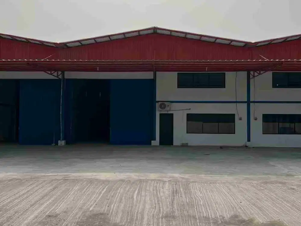 Disewa Gudang 432 m2 di legok dan ada officenya 2 lantai dekat Eastvara BSD